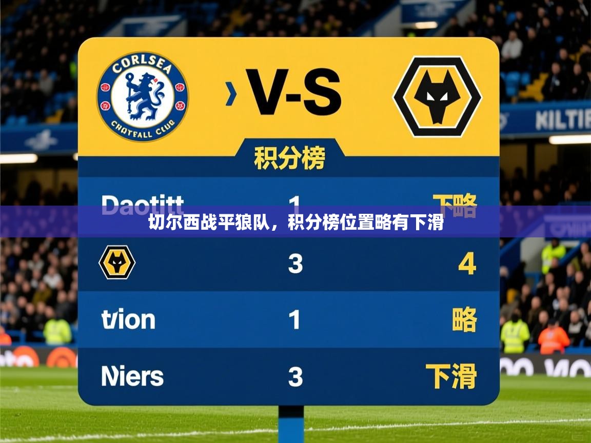 2026米兰体育app官方下载切尔西战平狼队，积分榜位置略有下滑